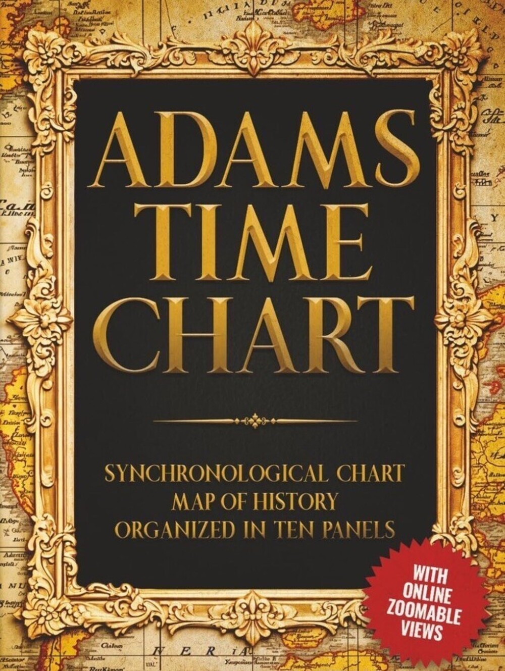 Adams Time Chart: Synchronological Chart Map of History by E. Stratton